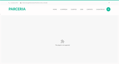 Desktop Screenshot of parceriapromocoes.com.br